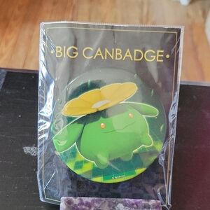 Pokemon Big Canbadge Skiploom